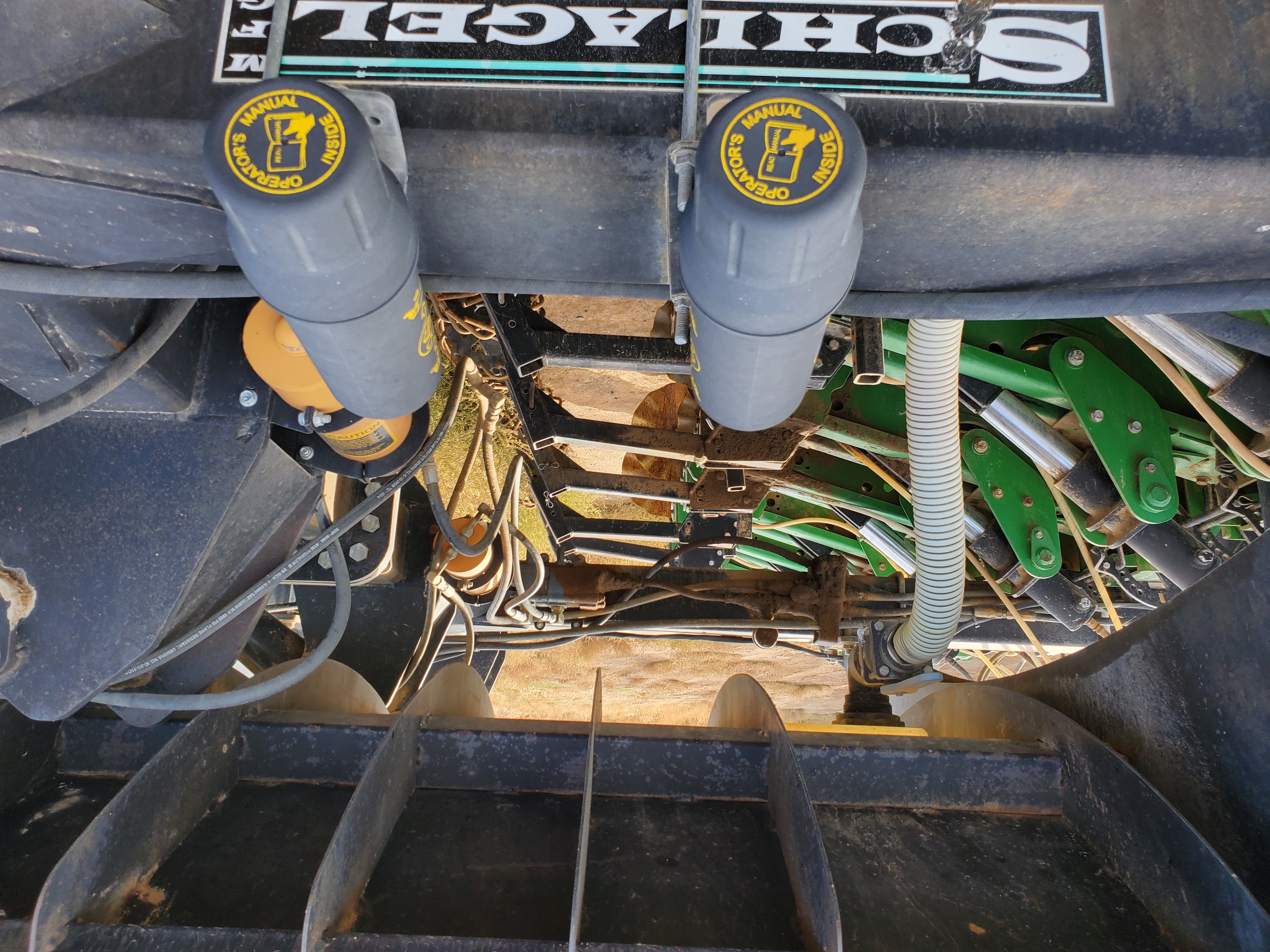 Used 12R22 Schlagel Strip-Till Machine w/ Caddy