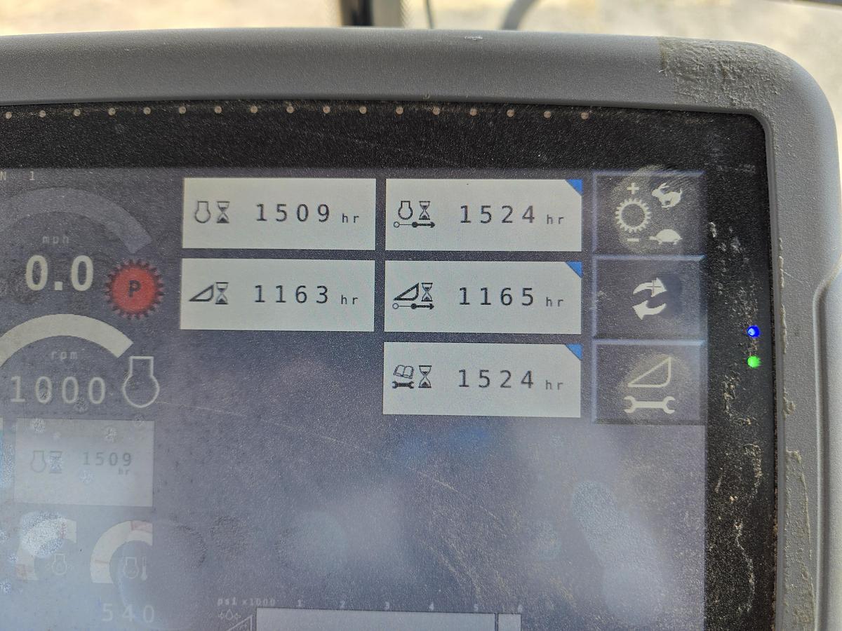Used Massey Ferguson WR9980 Rotary Windrower w/ 1500 hrs