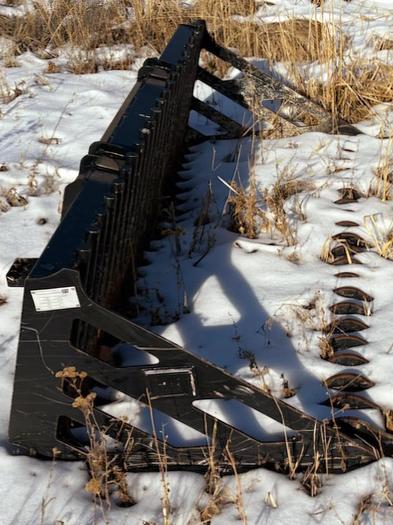 Used Cat Skid Steer Rock Bucket