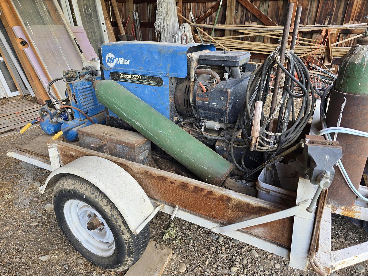 Used Service Trailer - Welder / Torch / Air Compressor