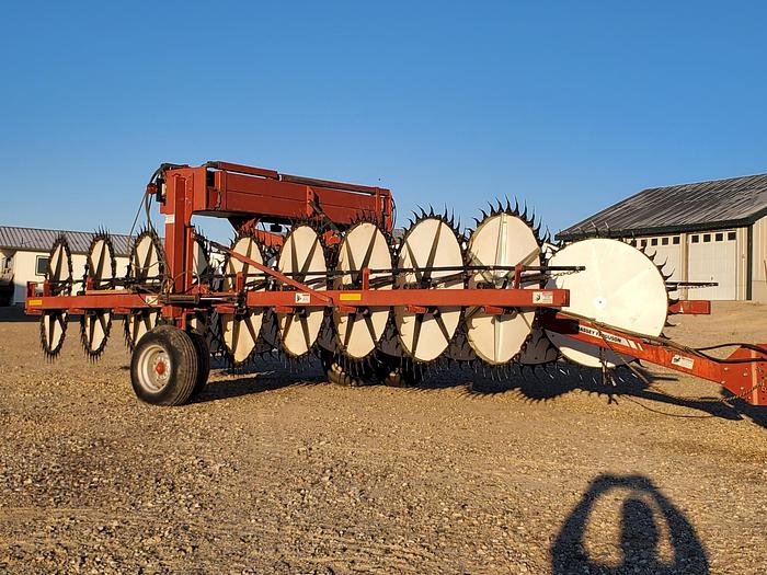 Used Massey 5130 Wheel Rake - same as H&S HDII-17