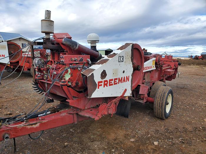 Used Freeman 370T Engine Baler w/ 3200 hrs