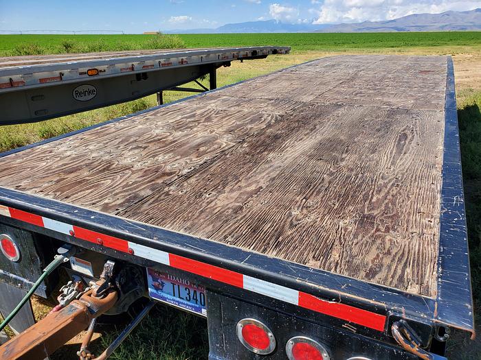 Used 2016 Western Flatbed Triple Trailer Set - 30' + 24' + 24'