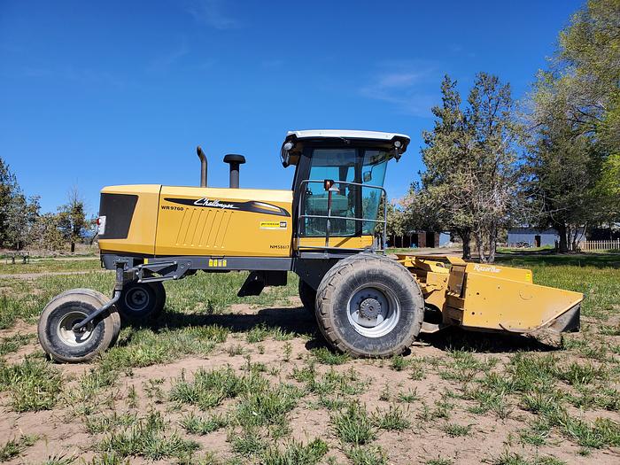 Used 13' Challenger WR9760 Rotary Windrower