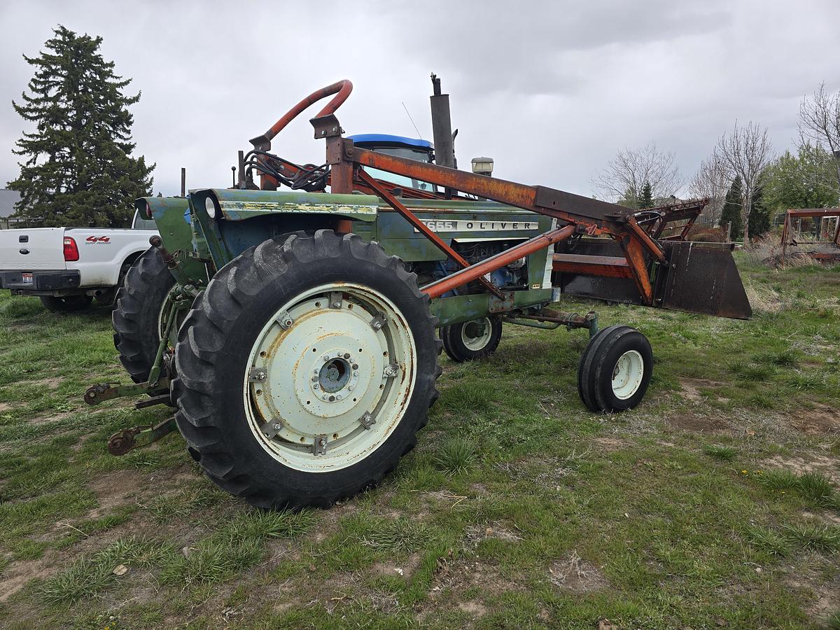 Used Oliver 1655 Tractor w/ Loader + Grapple