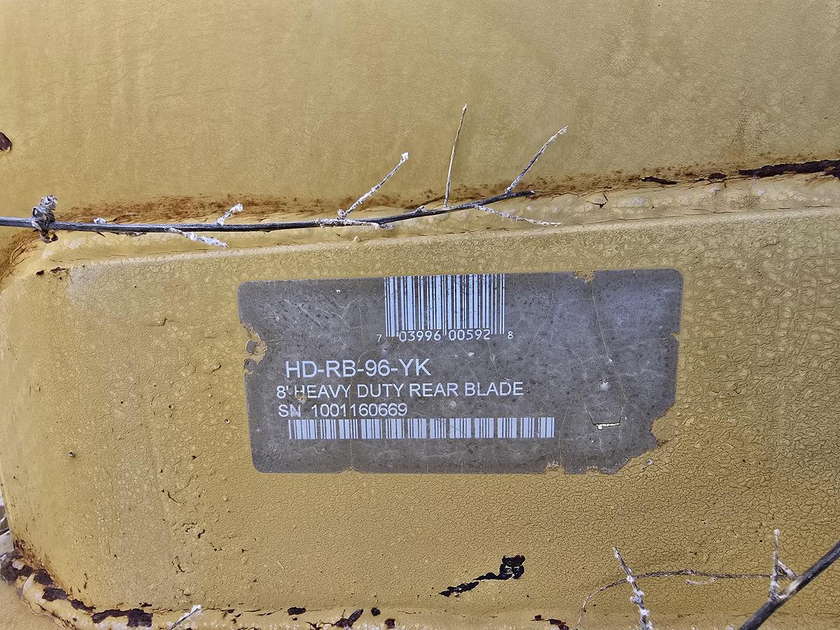 Used 96" KingKutter 3pt Blade