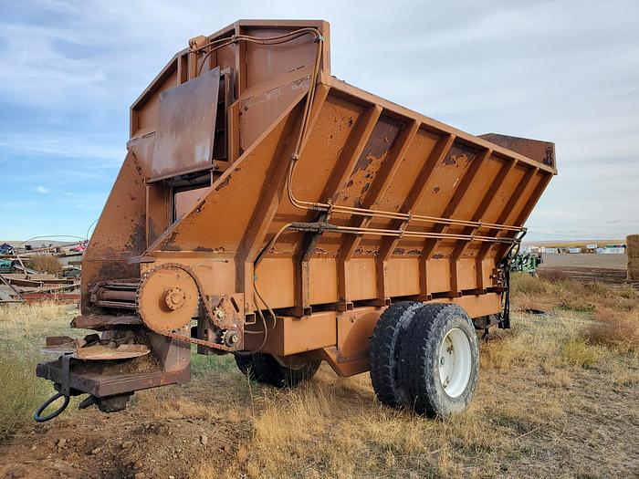 Used 16' Kirby Compost Spreader