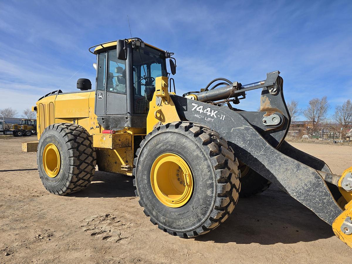 Used 2015 John Deere 744K-II High Lift Wheel Loader
