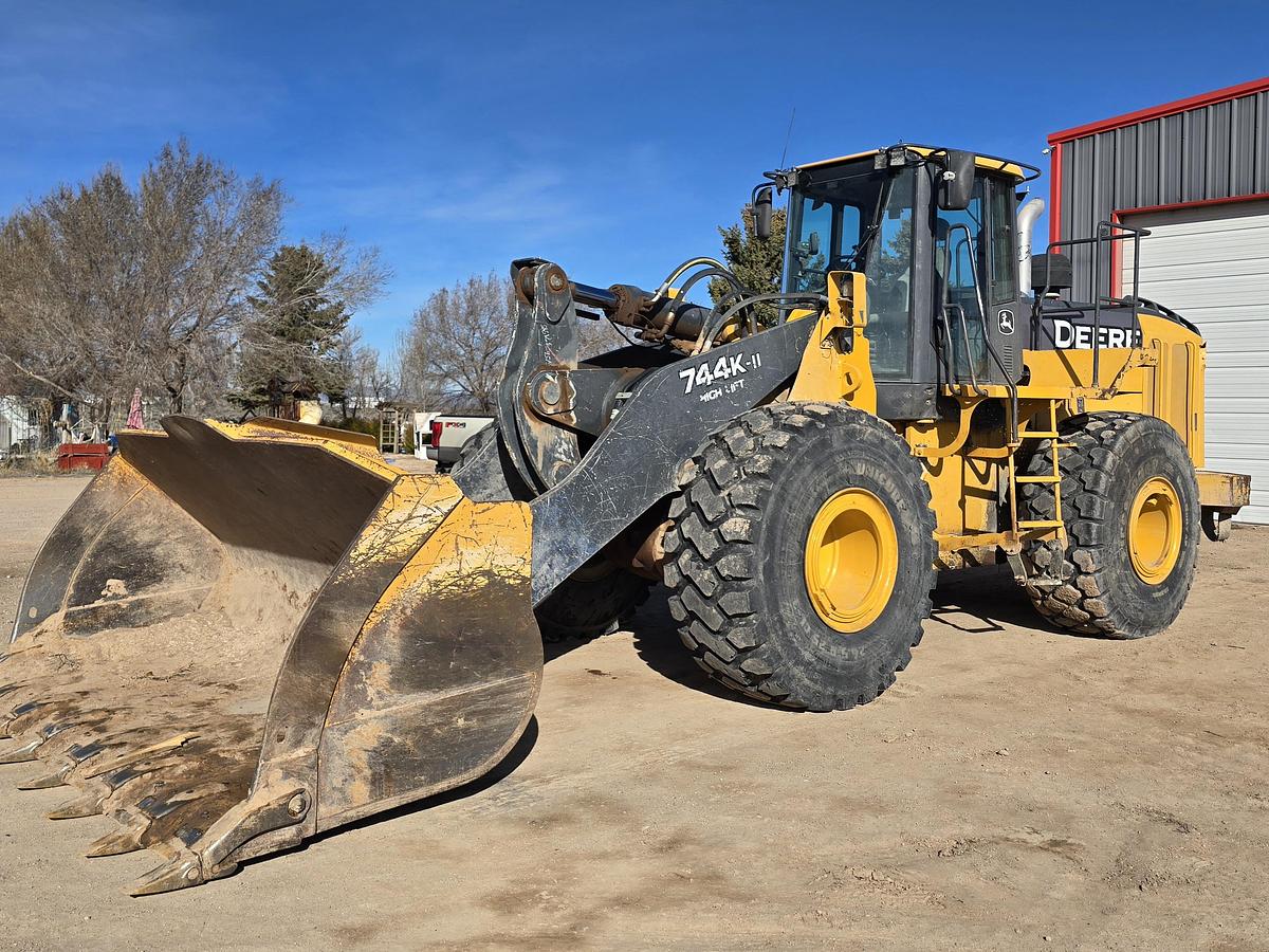 Used 2015 John Deere 744K-II High Lift Wheel Loader