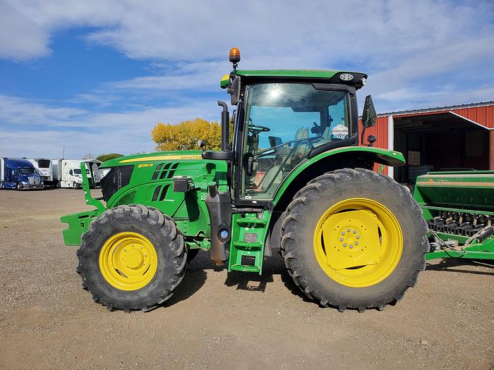 Used 2022 John Deere 6130R Tractor w/ IVT + TLS - 450 hrs