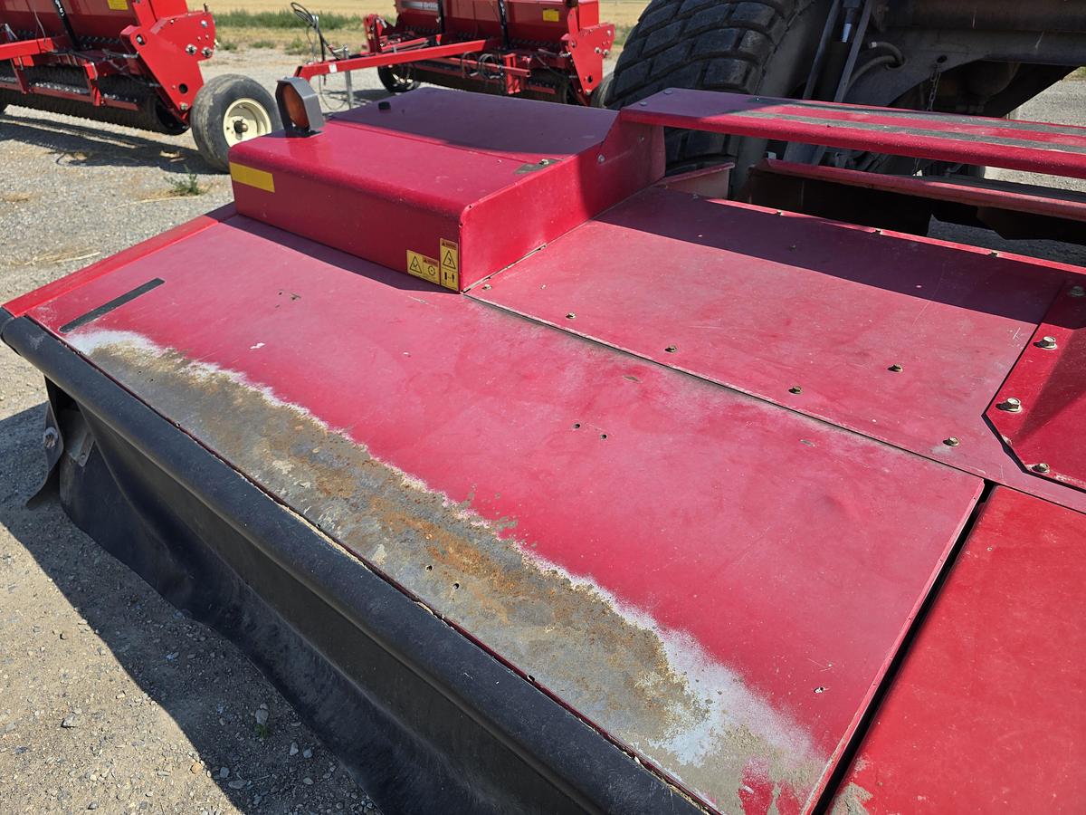 Used 2015 Massey Ferguson WR9870 Rotary Windrower w/ 1600 hrs