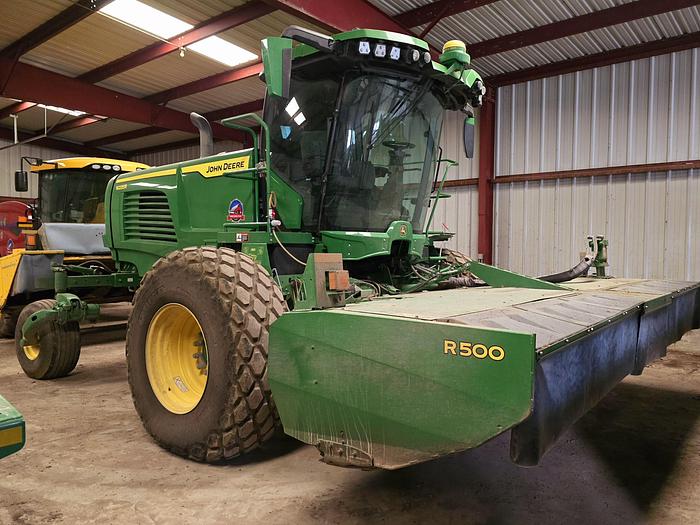 Used 2023 John Deere W235 Windrower w/ 500 eng hrs