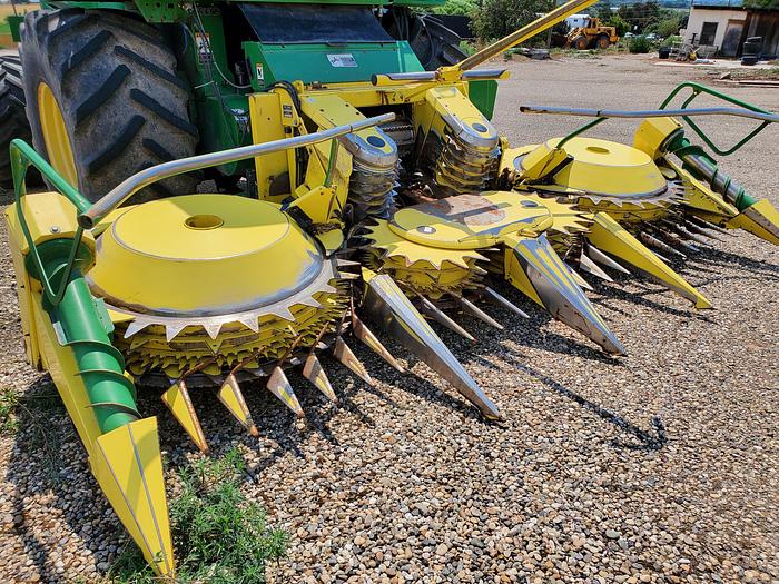 Used 2009 John Deere 7450 Forage Harvester w/ 2 Headers