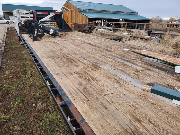 Used 2014 PJ 30' Gooseneck Equipment Trailer