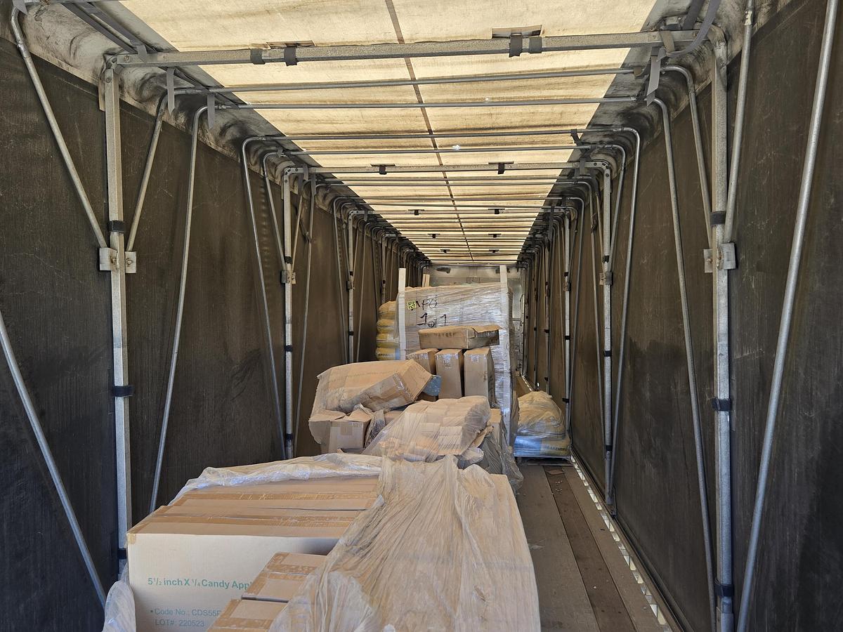 Used 2003 Ravens 48' Curtainside Trailer