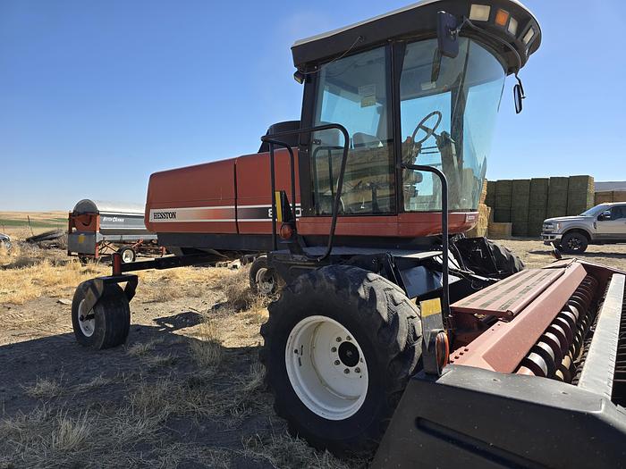 Used 16' Hesston 8450 Windrower