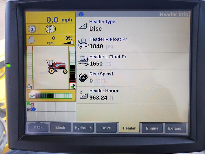 Used 2023 New Holland SR260 Plus Windrower