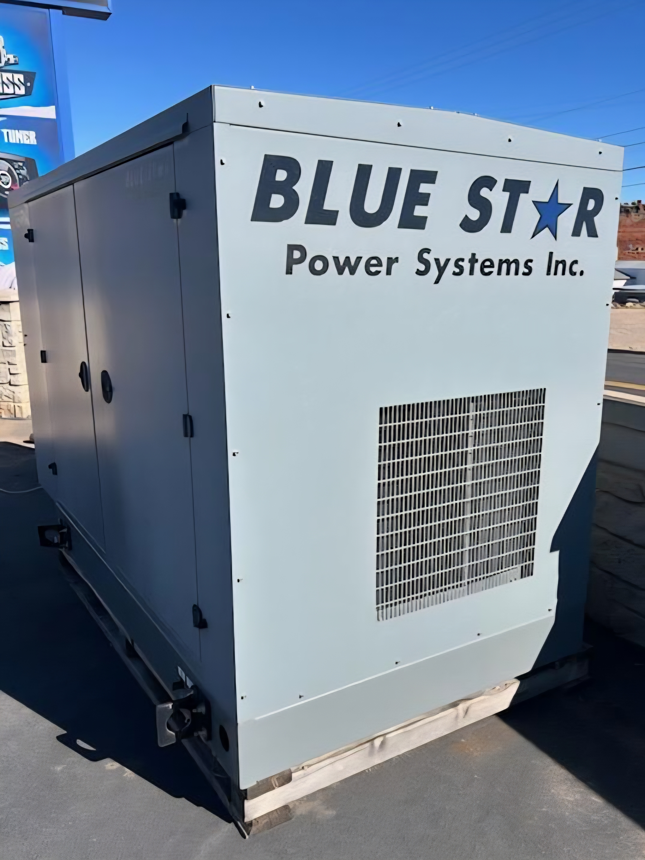 Used 2021 Blue Star 80kw Generator Set