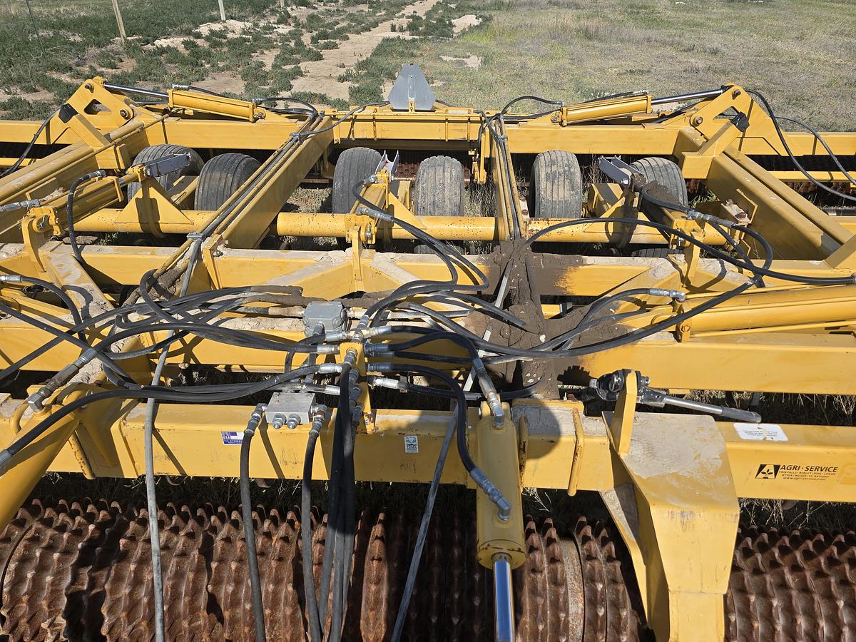 Used 30' Schmeiser TBF4 Roller Harrow