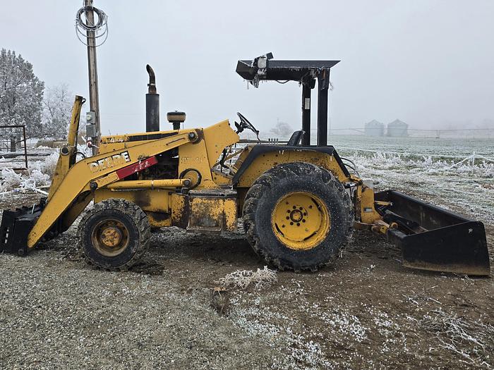 Used John Deere 210LE Skip Loader w/ Skid Steer Attach