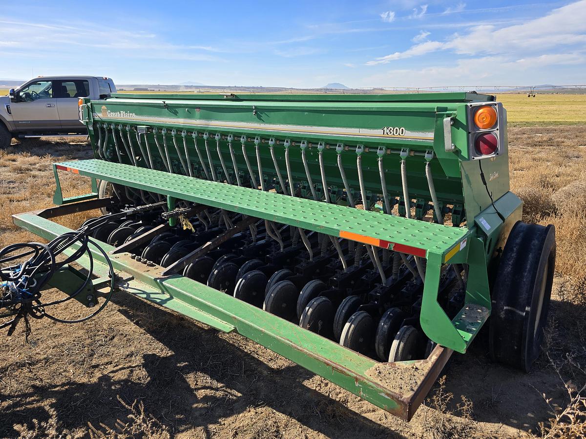 Used 13' Great Plains 1300 Drill w/ Small Seed Box