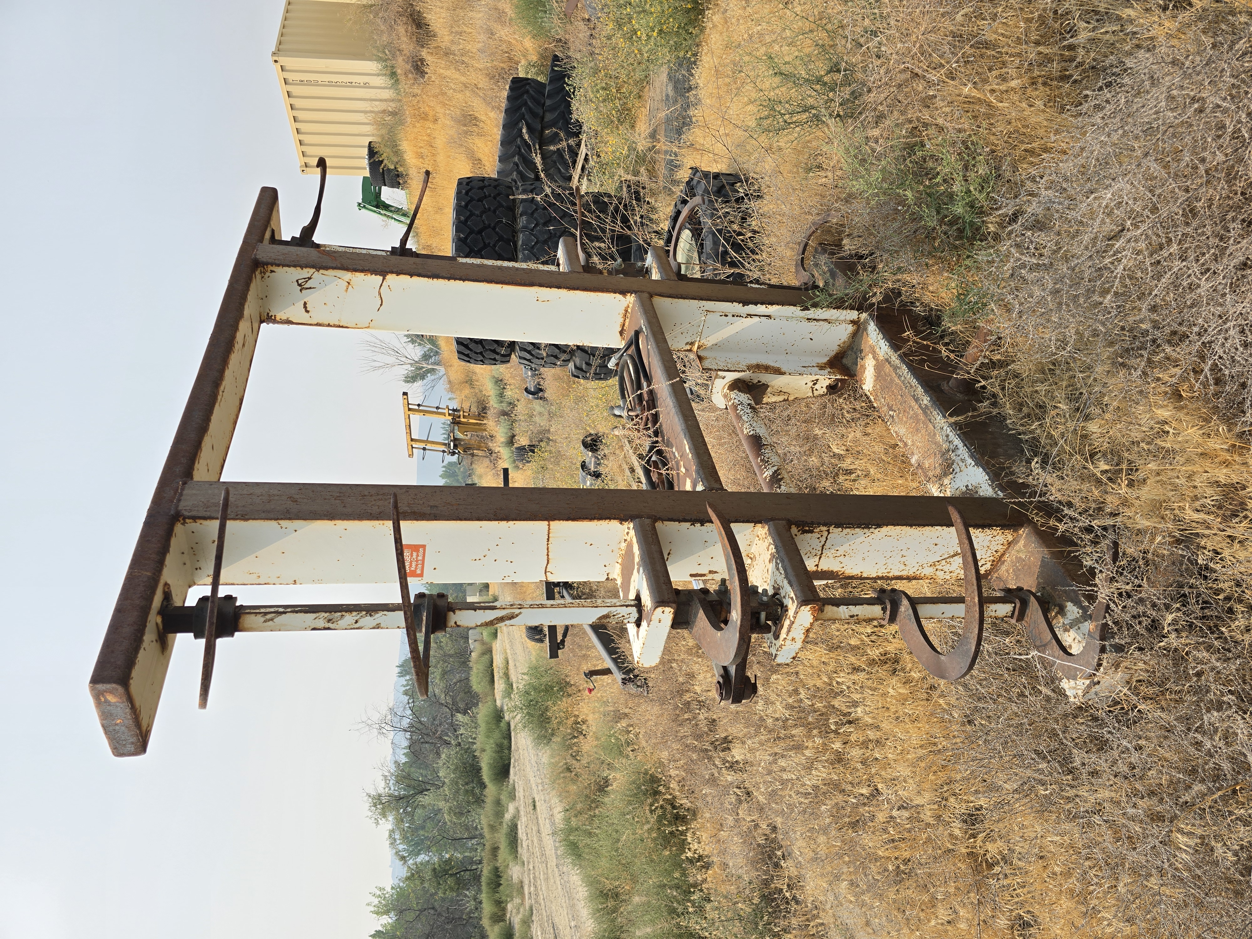 Used Bale Clamp Attachment for New Holland Telehandler