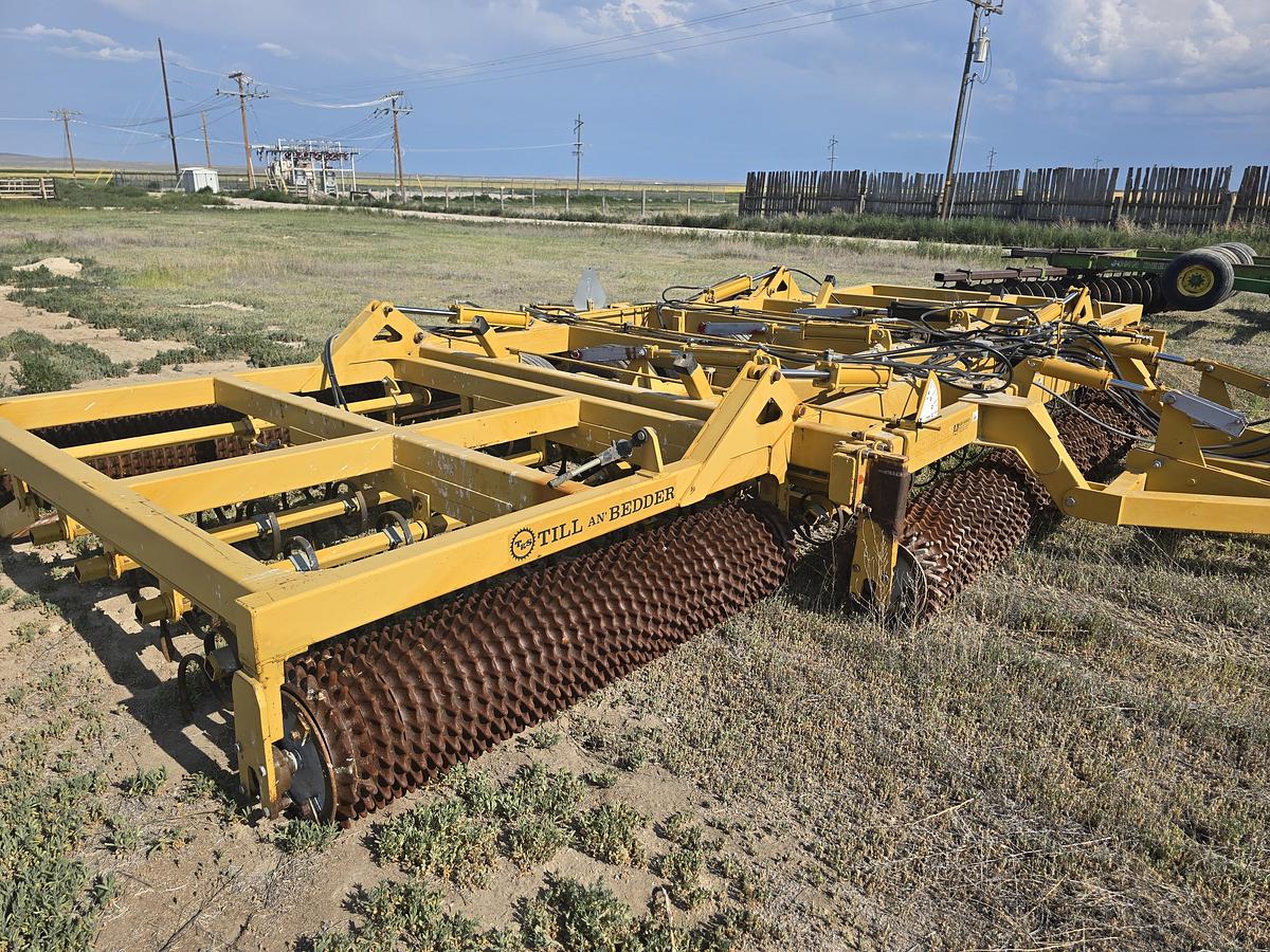 Used 30' Schmeiser TBF4 Roller Harrow