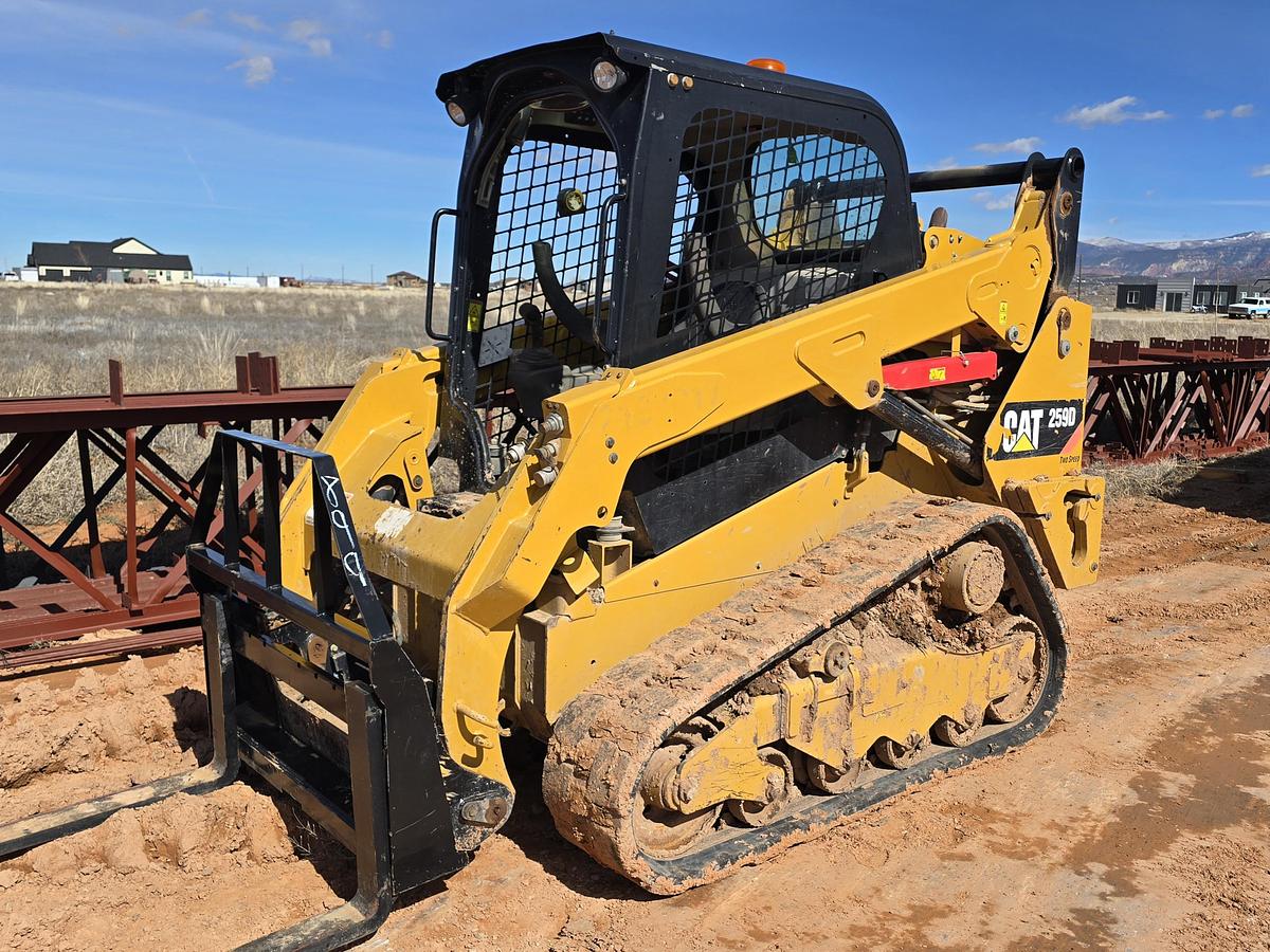 Used 2017 Caterpillar 259D Skid Steer w/ 2400 hrs