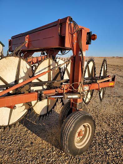 Used Massey 5130 Wheel Rake - same as H&S HDII-17