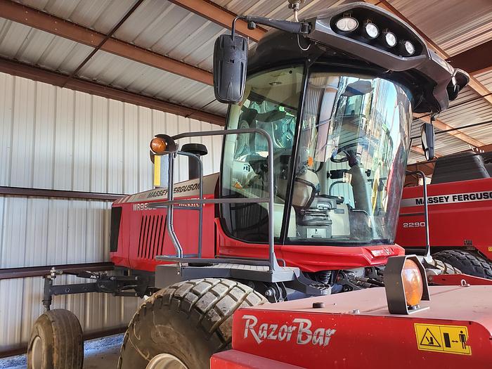 Used 2021 Massey Ferguson WR9980 Windrower w/ 780 hrs