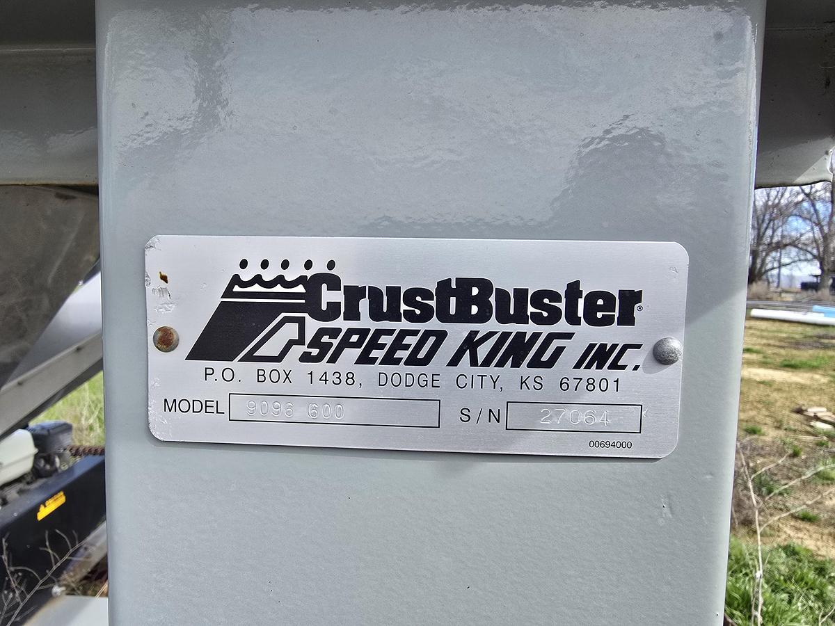 Used CrustBuster 9096-600 Box Seed Tender