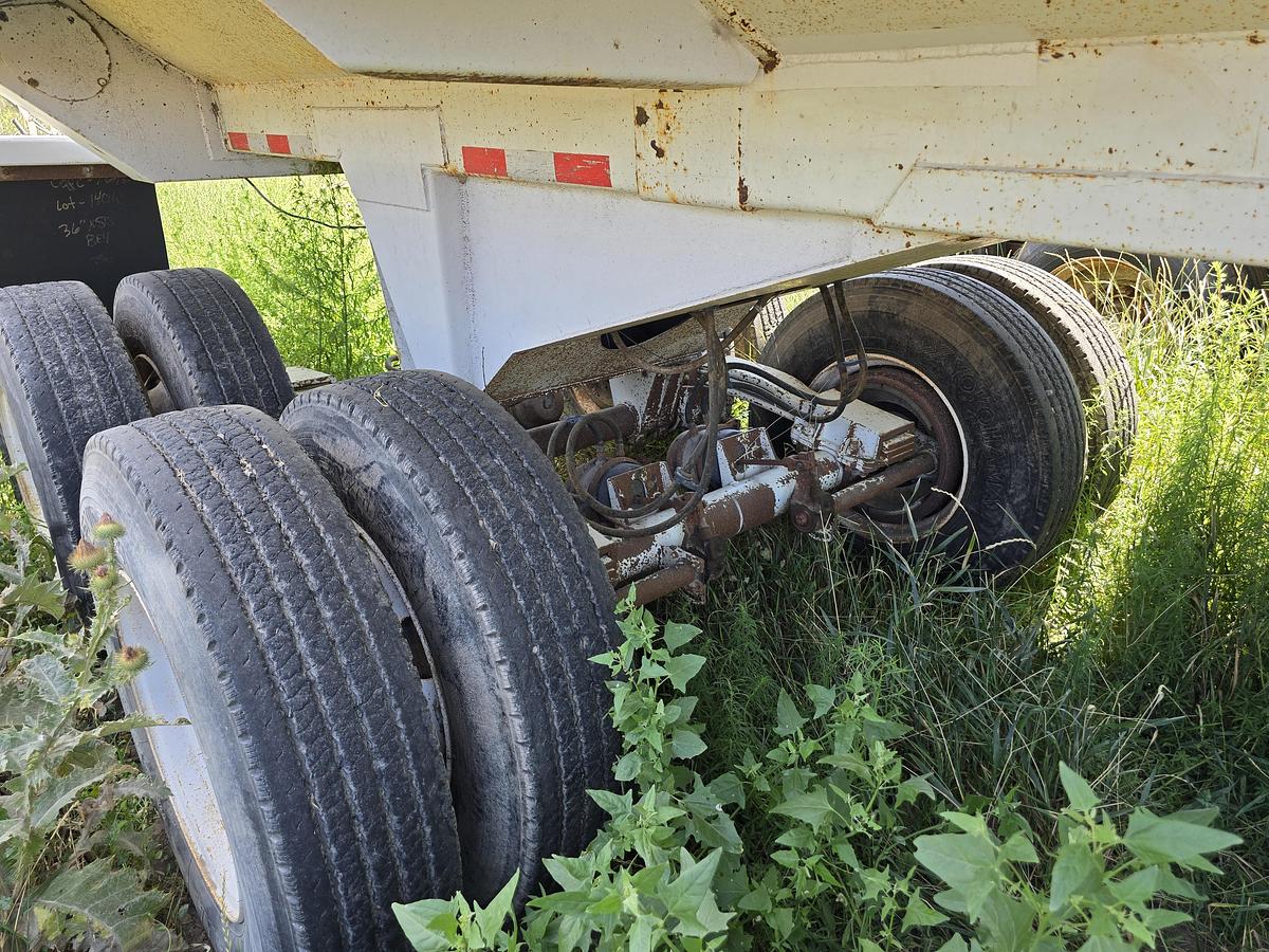 Used 2017 32' Brazos End Dump Trailer