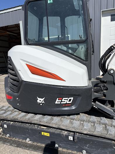 Used 2023 Bobcat E50 R2 Excavator***Long Arm, Thumb, Angle Blad, Factory Warranty***
