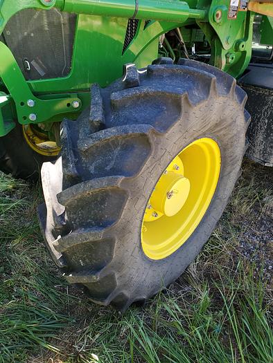 Used 2021 John Deere 6105E Tractor w/ Loader - 600 Hrs