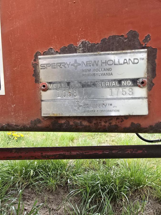 Used Parts - New Holland 1068 Balewagon