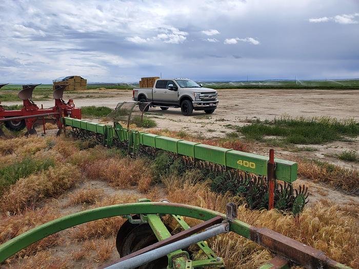 Used 21' John Deere 400 Rotary Hoe