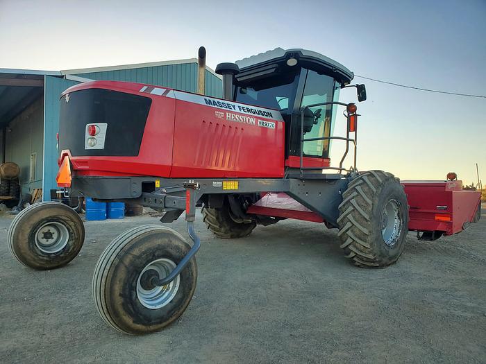 Used 2014 Massey Ferguson WR9770 Windrower