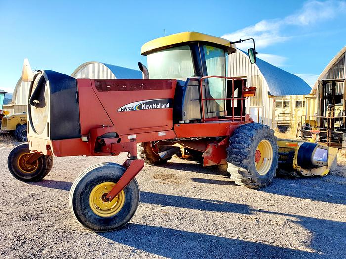 Used 2007 New Holland HW345 Rotary Windrower
