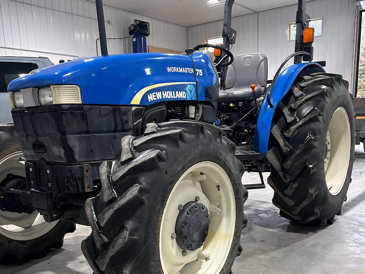 Used 2015 New Holland WorkMaster 75 Tractor