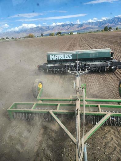 Used 11.5' Marliss Grain Drill w/ 12' Packer