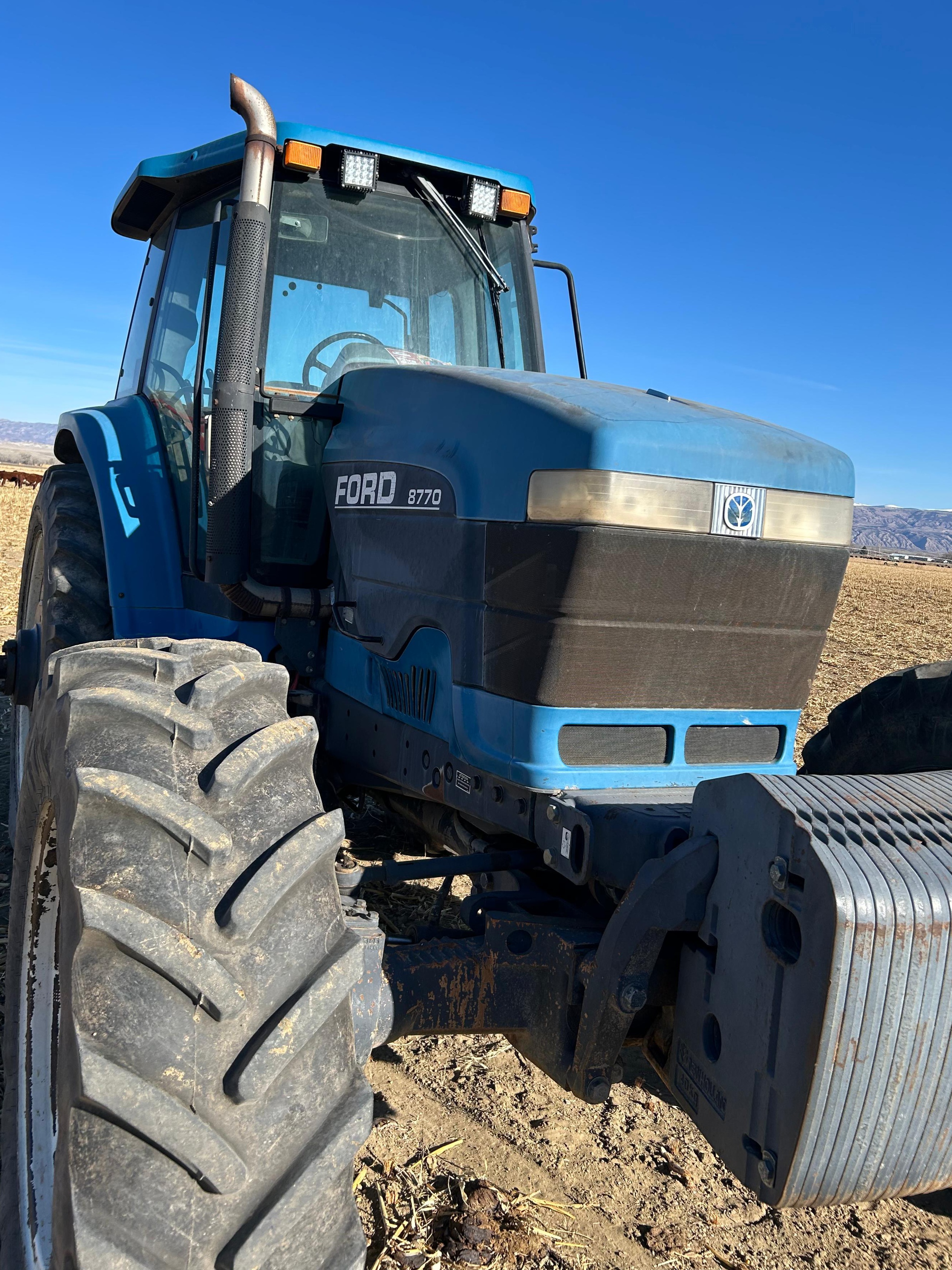 Used 1995 Ford / New Holland 8770 Tractor ** New Engine **