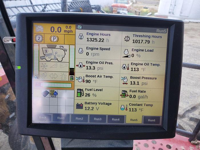 Used 2020 Case IH 9250 Combine w/ 1300 eng hrs