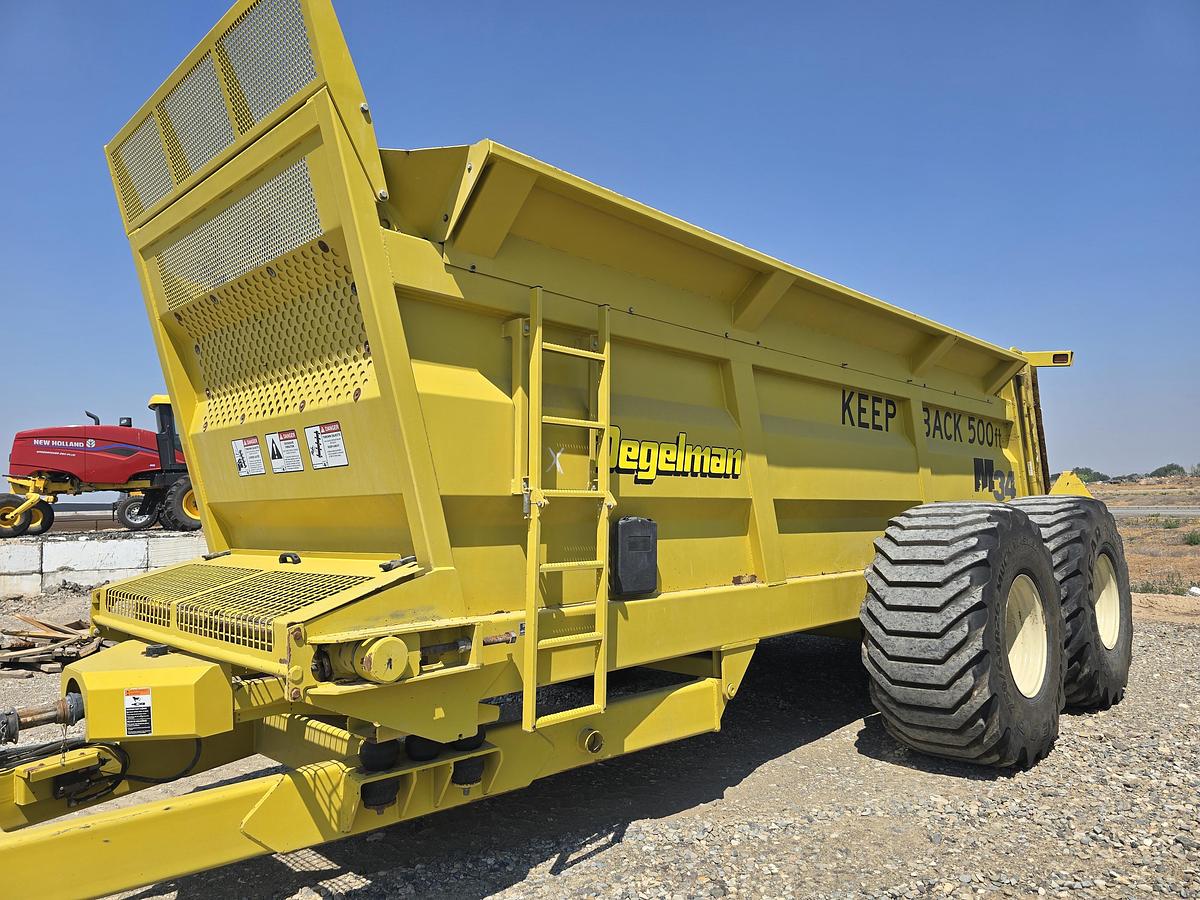 Used Degelman M34 Manure Spreader