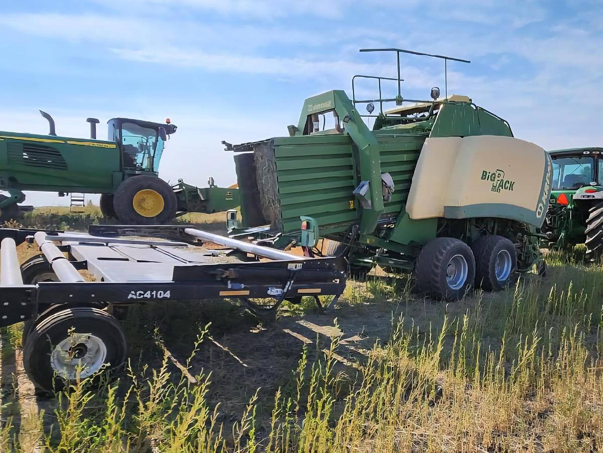 Used 2009 Krone BP12130 4x4 Baler w/ 34k bales