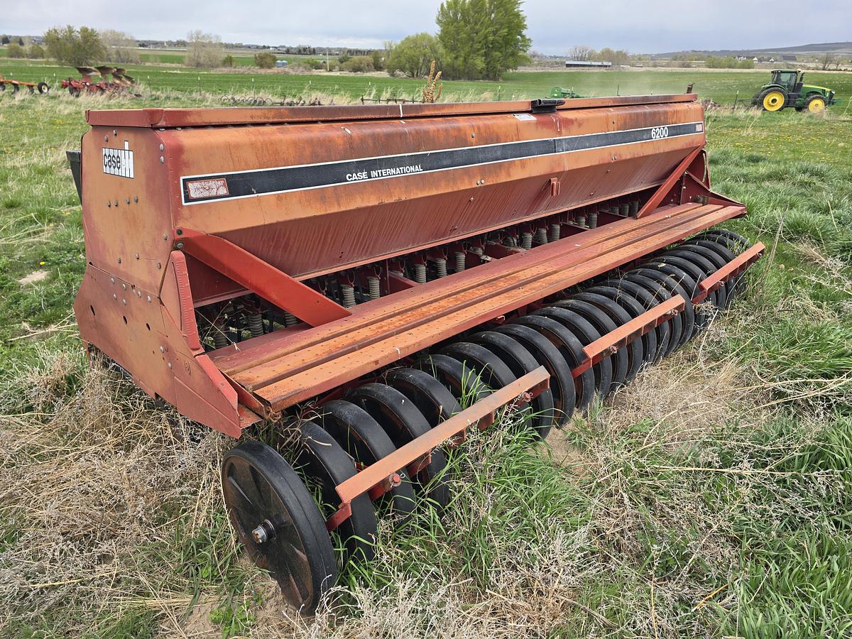 Used 12' Case 6200 Grain Drill w/ Small Seed - 6"