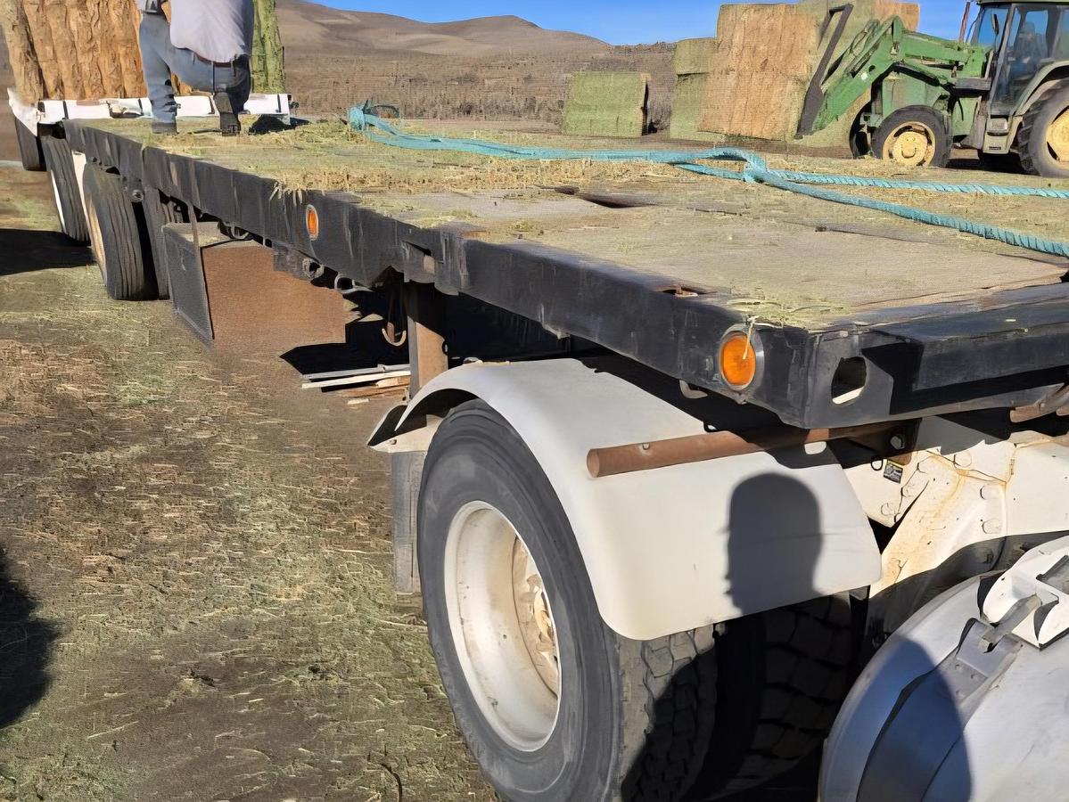 Used Hay Trailer Set - Fruehauf 32' Lead + 30' Pup