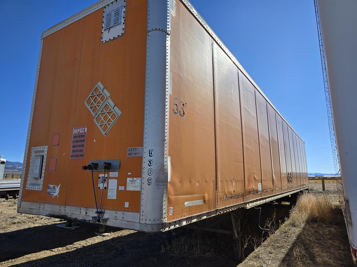 Used 53' Wabash Dry Van Trailer
