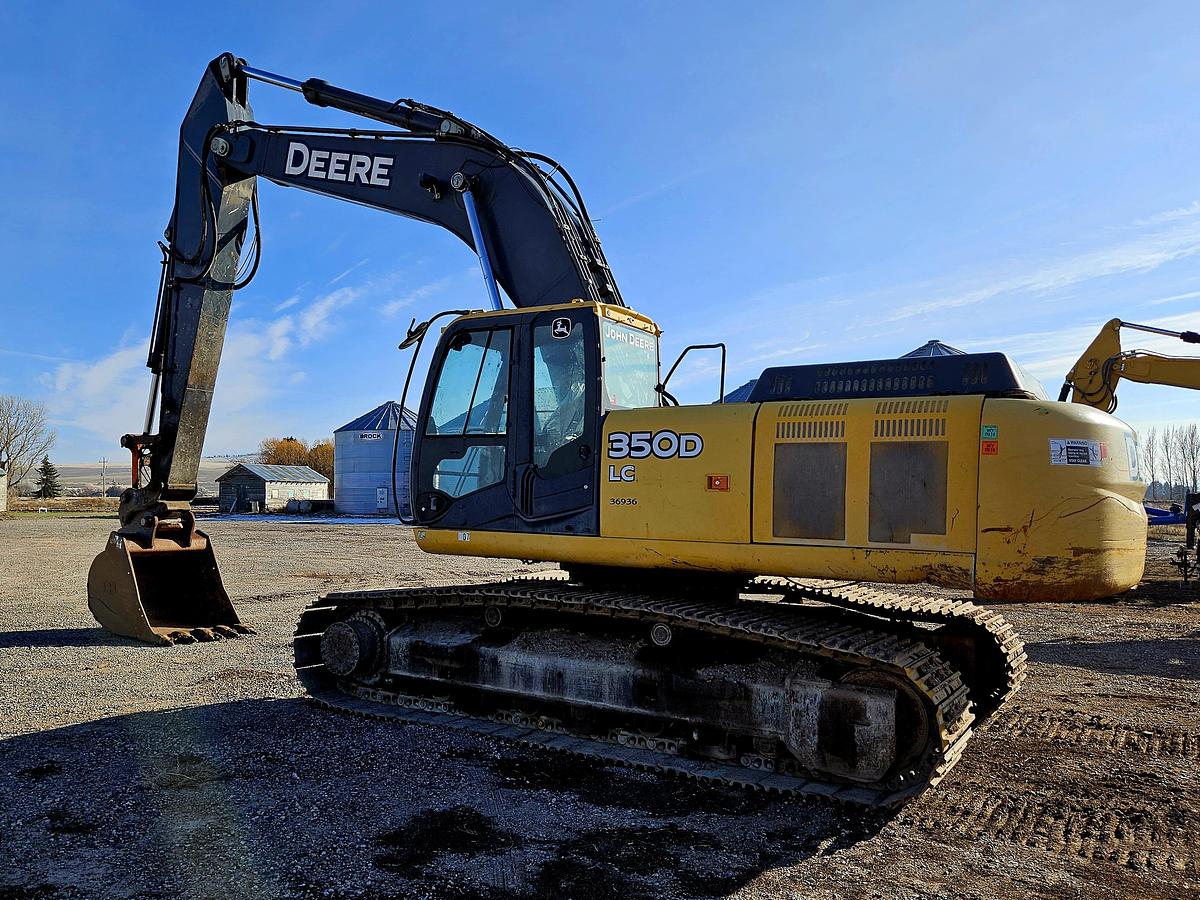 Used 2007 John Deere 350D LC Excavator