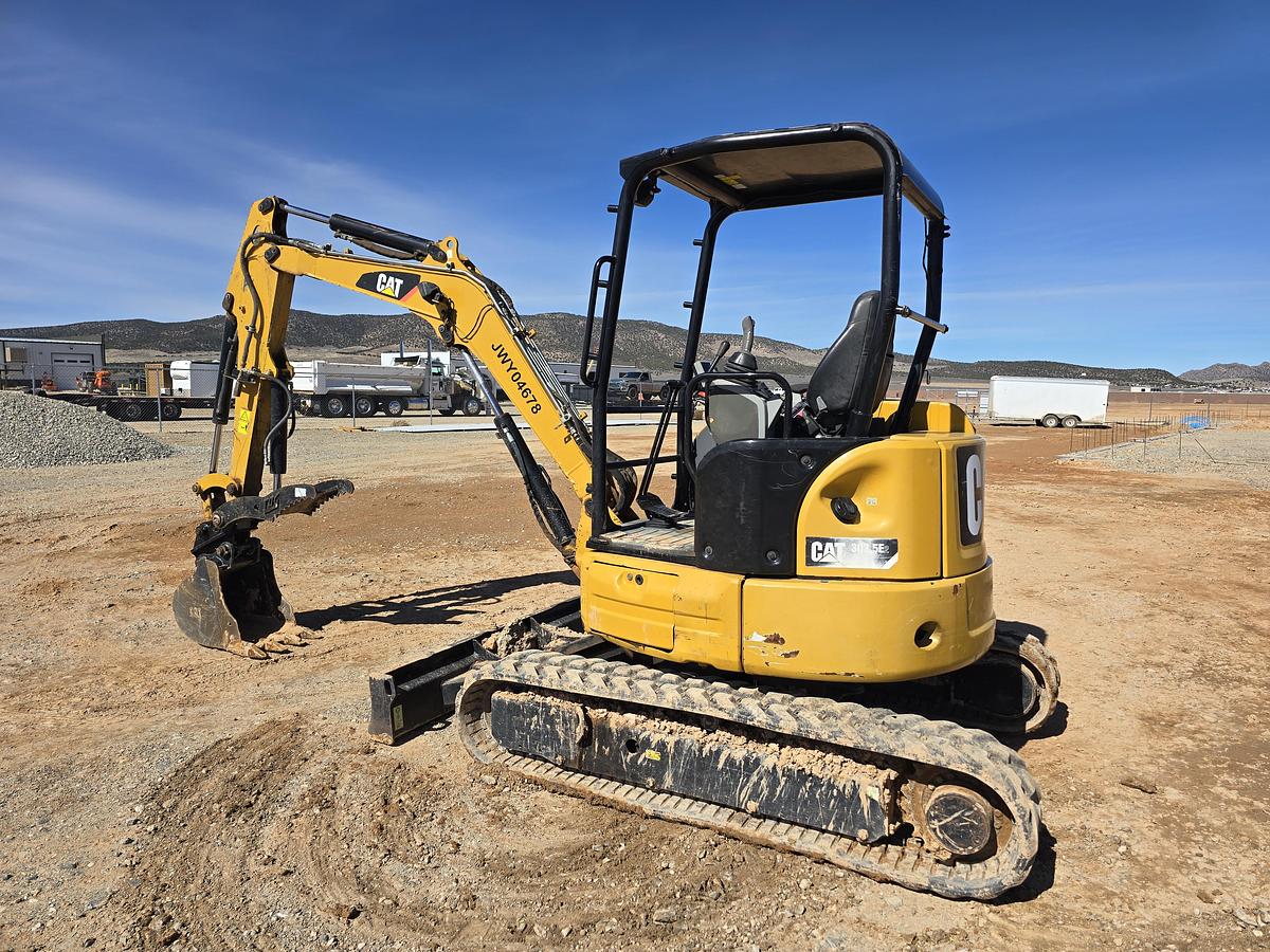 Used 2018 Caterpillar 303.5E2 Mini-Excavator