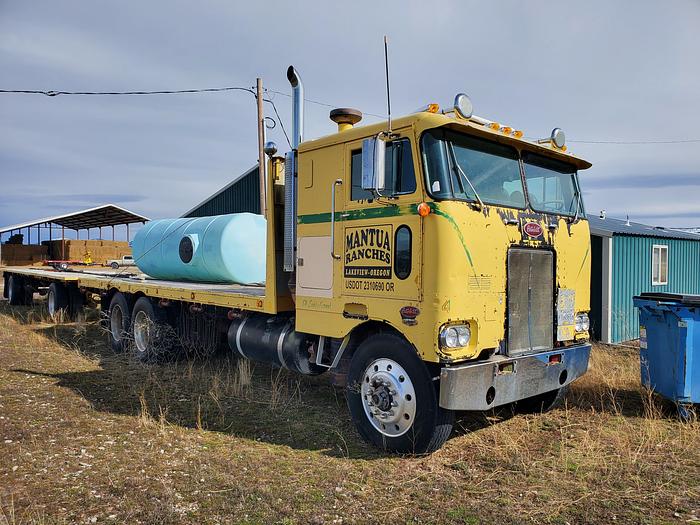 Used 24' Peterbilt Hay Truck + 30' Trailer
